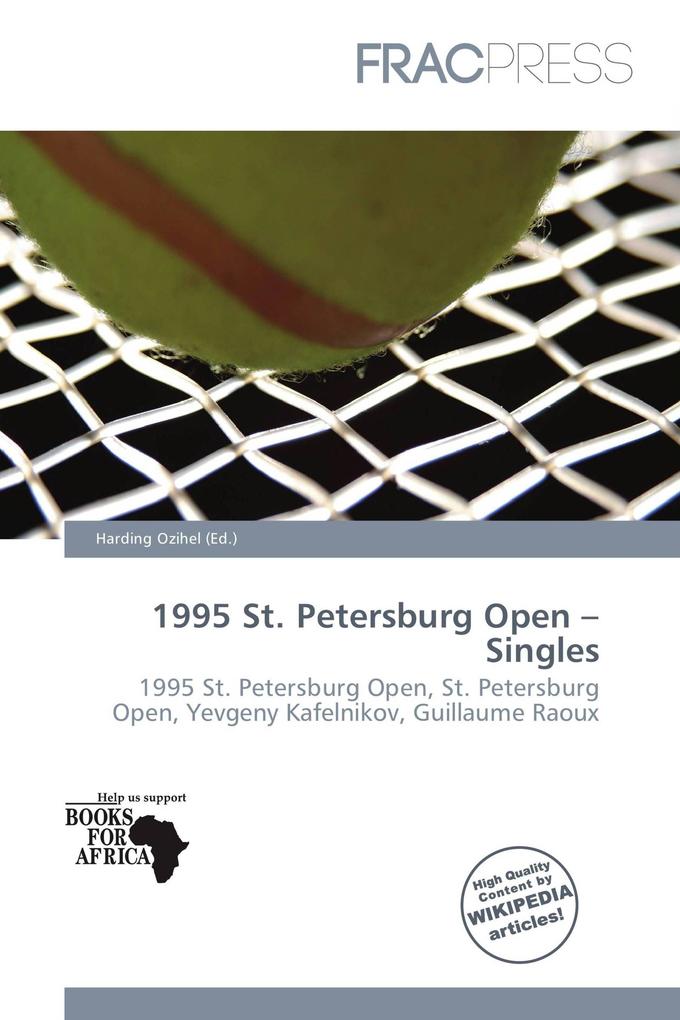 1995 St. Petersburg Open - Singles