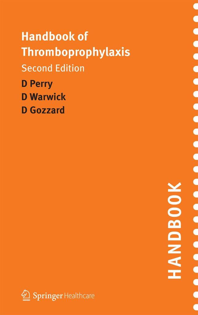 Handbook of Thromboprophylaxis