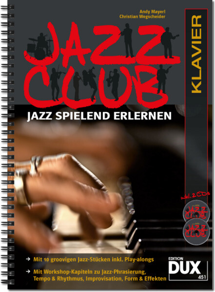 Jazz Club Klavier (mit 2 CDs)