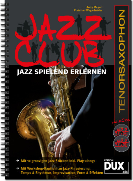 Jazz Club Tenorsaxophon (mit 2 CDs)