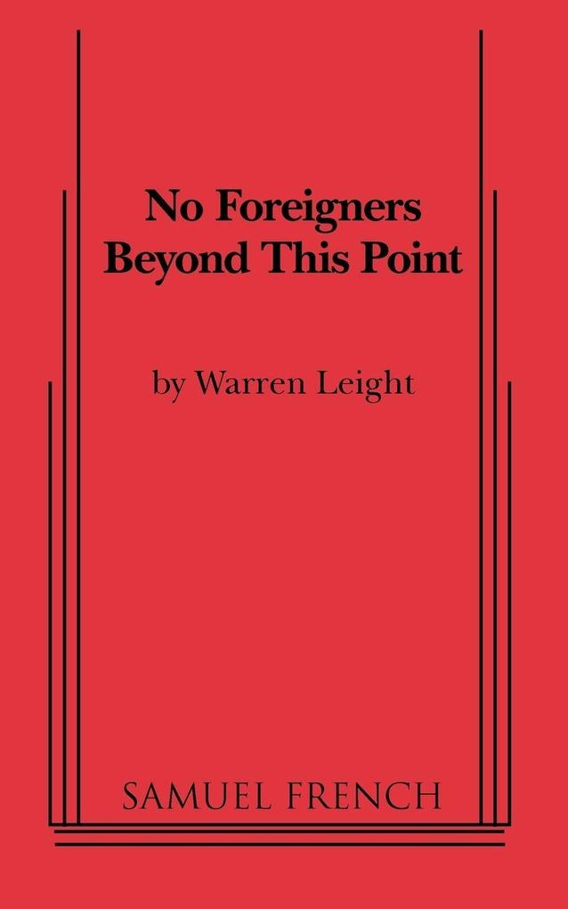 No Foreigners Beyond This Point