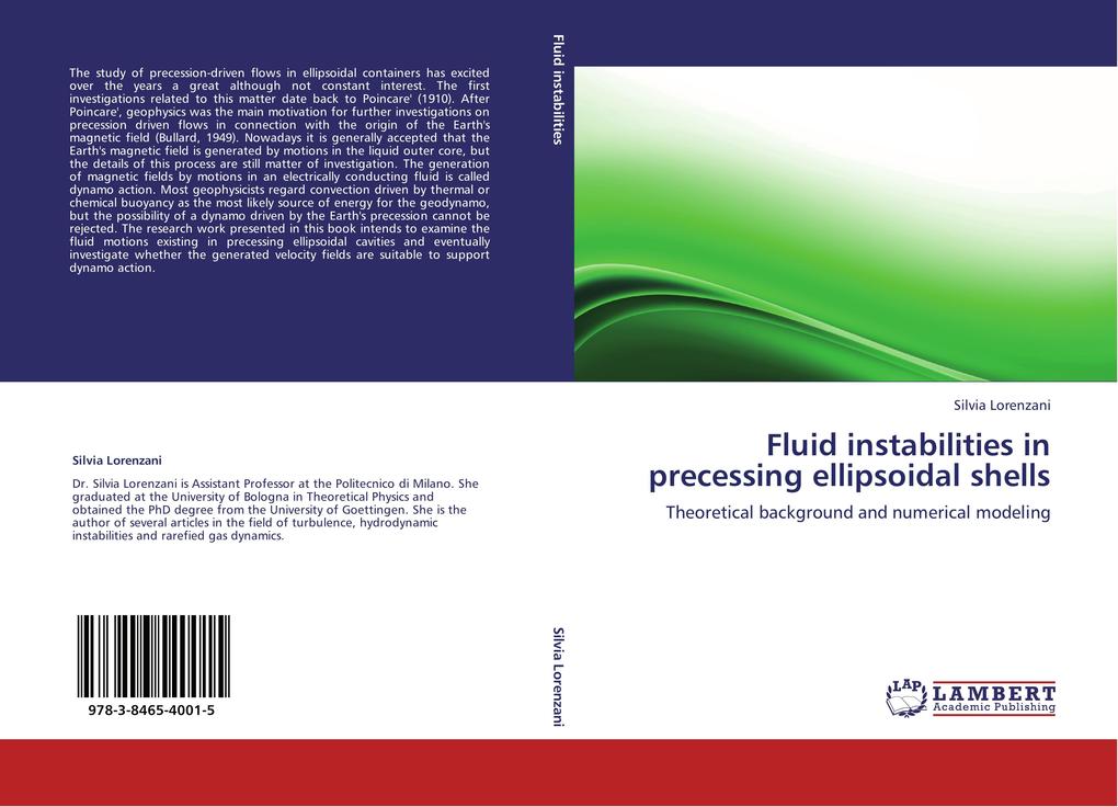 Fluid instabilities in precessing ellipsoidal shells