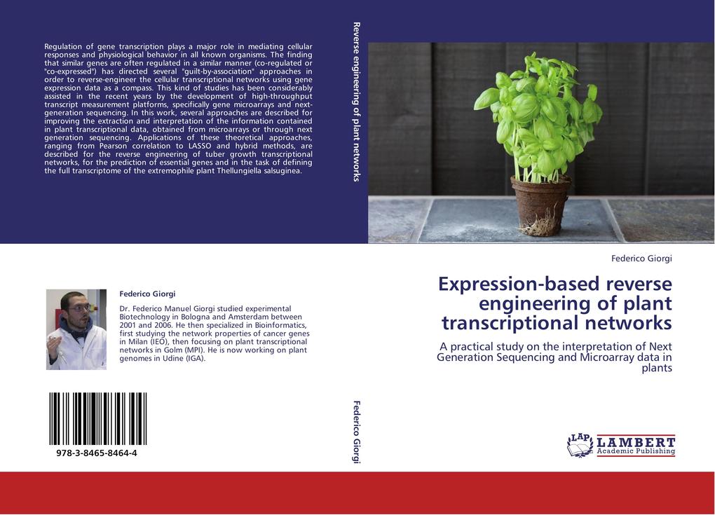 Expression-based reverse engineering of plant transcriptional networks
