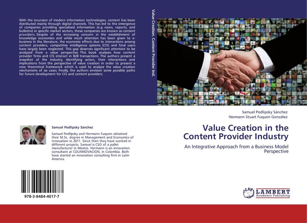 Value Creation in the Content Provider Industry