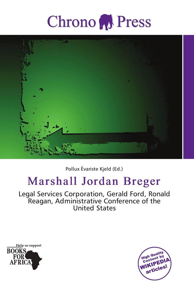 Marshall Jordan Breger