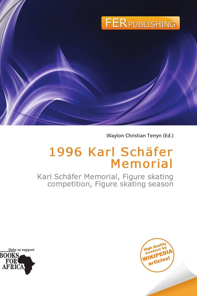 1996 Karl Schäfer Memorial