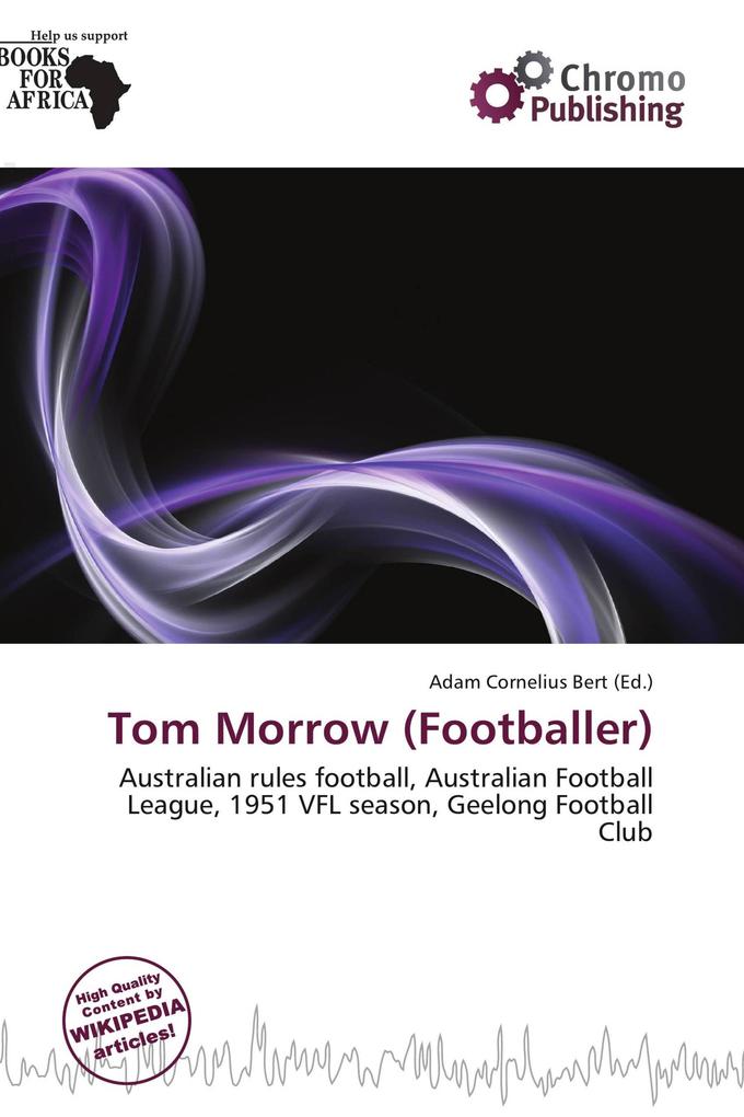 Tom Morrow (Footballer)