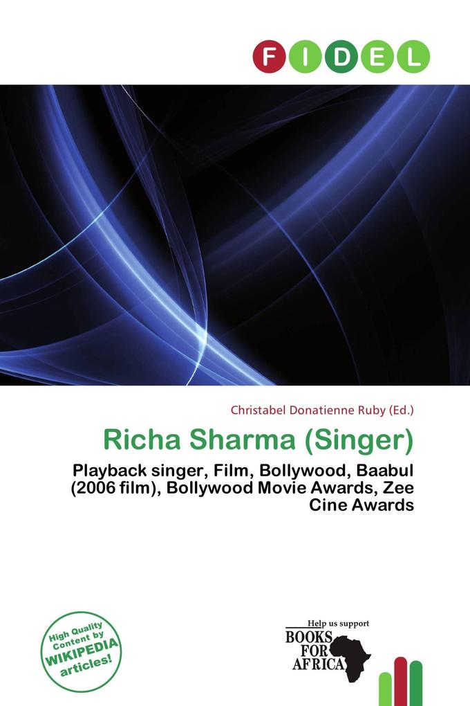 Richa Sharma (Singer)