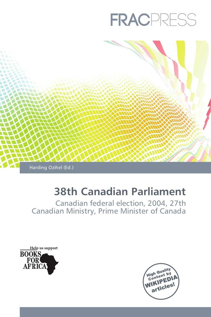 38th Canadian Parliament