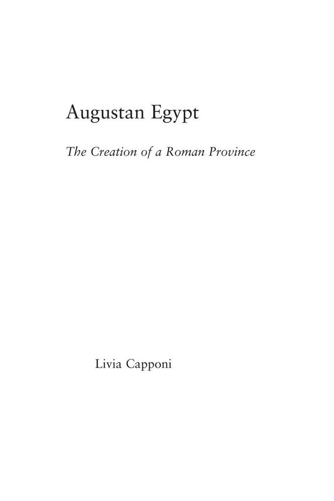 Augustan Egypt