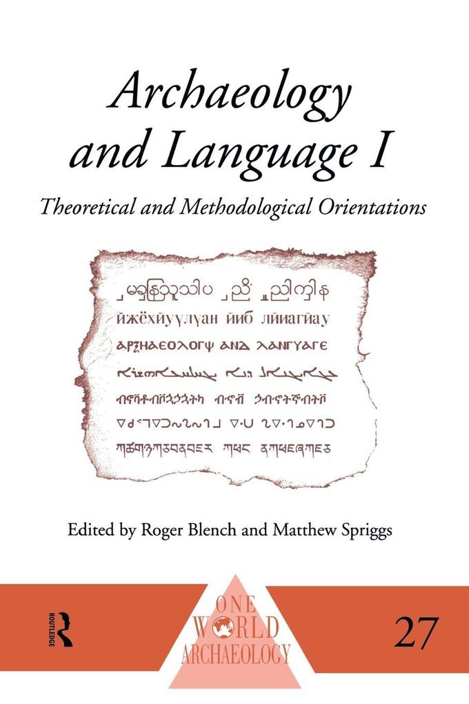 Archaeology and Language I