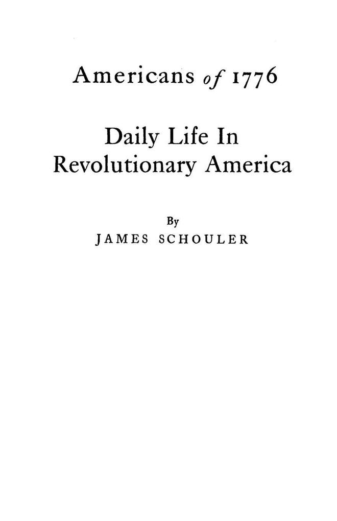 Americans of 1776