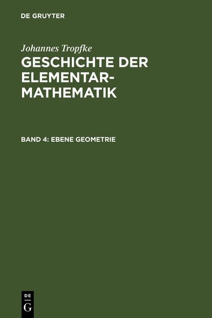 Ebene Geometrie als eBook Download von
