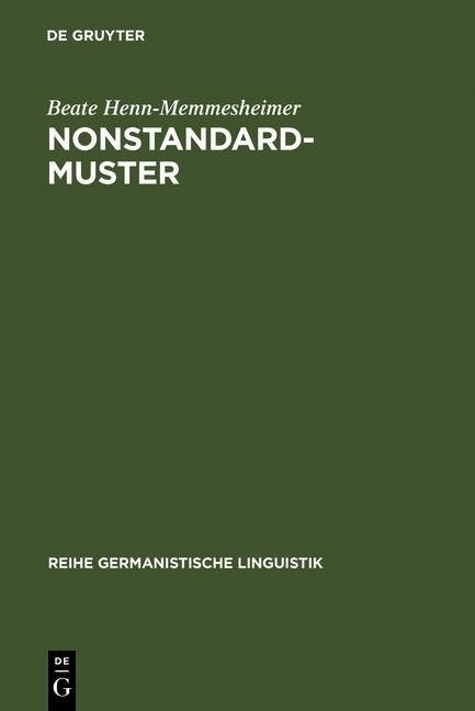 Nonstandardmuster - Beate Henn-Memmesheimer