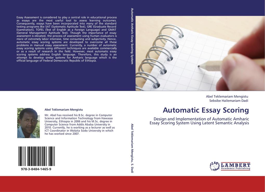 Automatic Essay Scoring