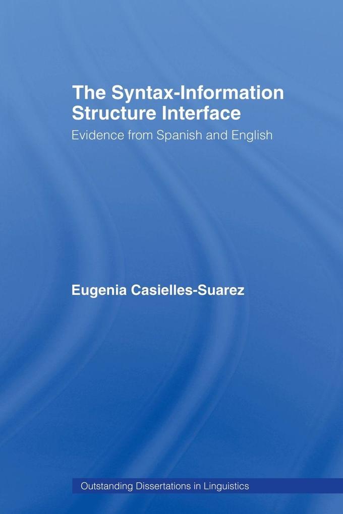 The Syntax-Information Structure Interface