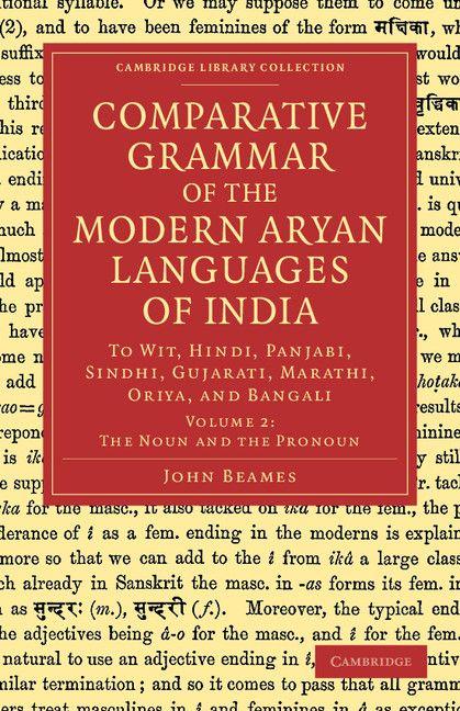 Comparative Grammar of the Modern Aryan Languages of India