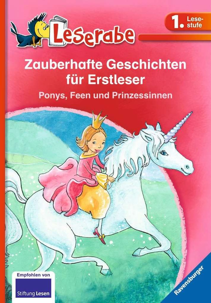 Zauberhafte Geschichten für Erstleser. Ponys Feen und Prinzessinnen - Leserabe 1. Klasse - Erstlesebuch für Kinder ab 6 Jahren