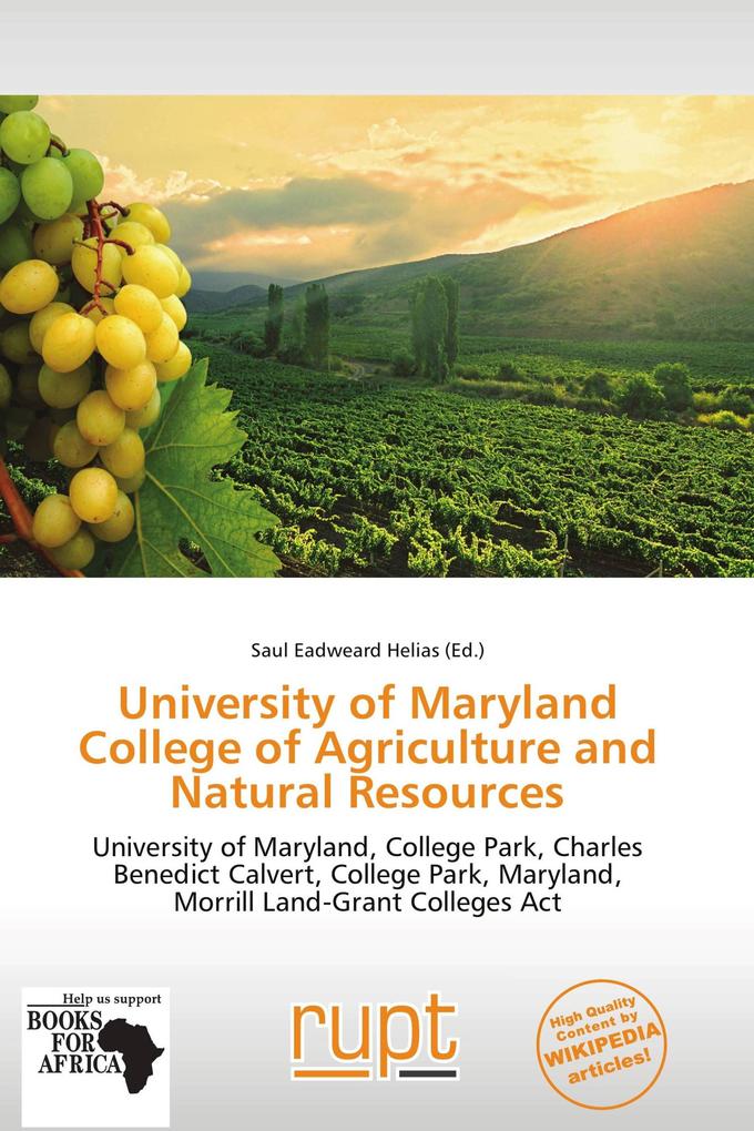 University of Maryland College of Agriculture and Natural Resources