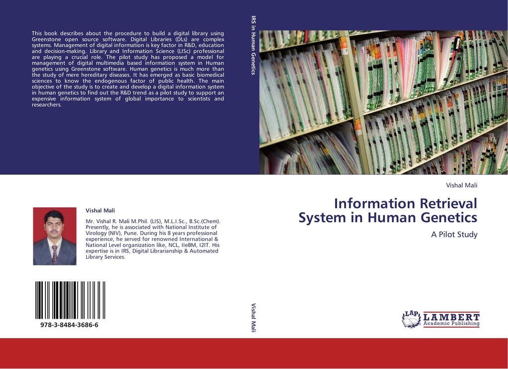 Information Retrieval System in Human Genetics als Buch von Vishal Mali - Vishal Mali