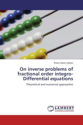 On inverse problems of fractional order integro-Differential equations