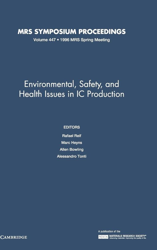 Environmental Safety and Health Issues in IC Production