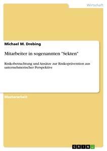 Mitarbeiter in sogenannten 'Sekten'