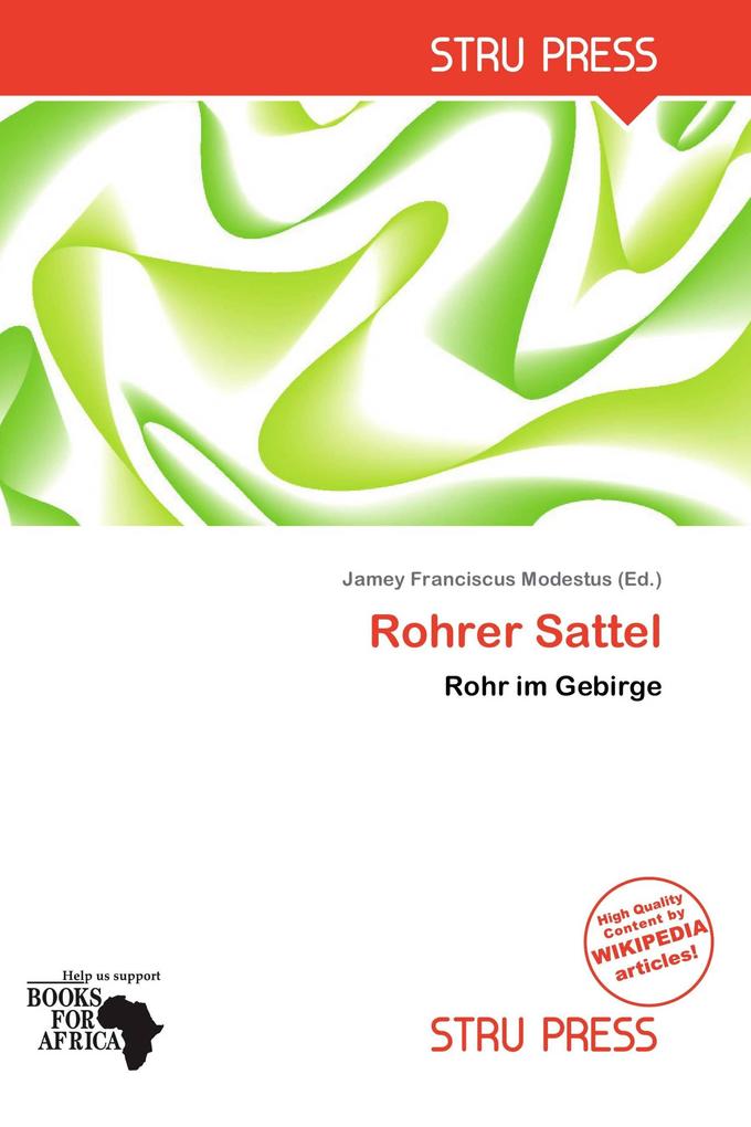 Rohrer Sattel
