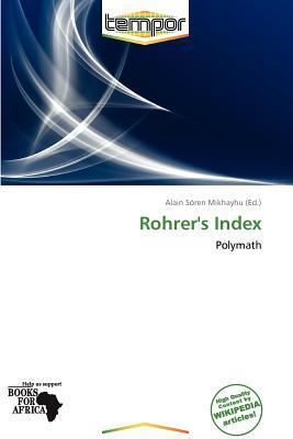 Rohrer's Index