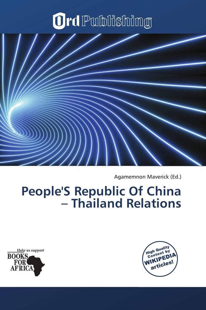 People'S Republic Of China - Thailand Relations