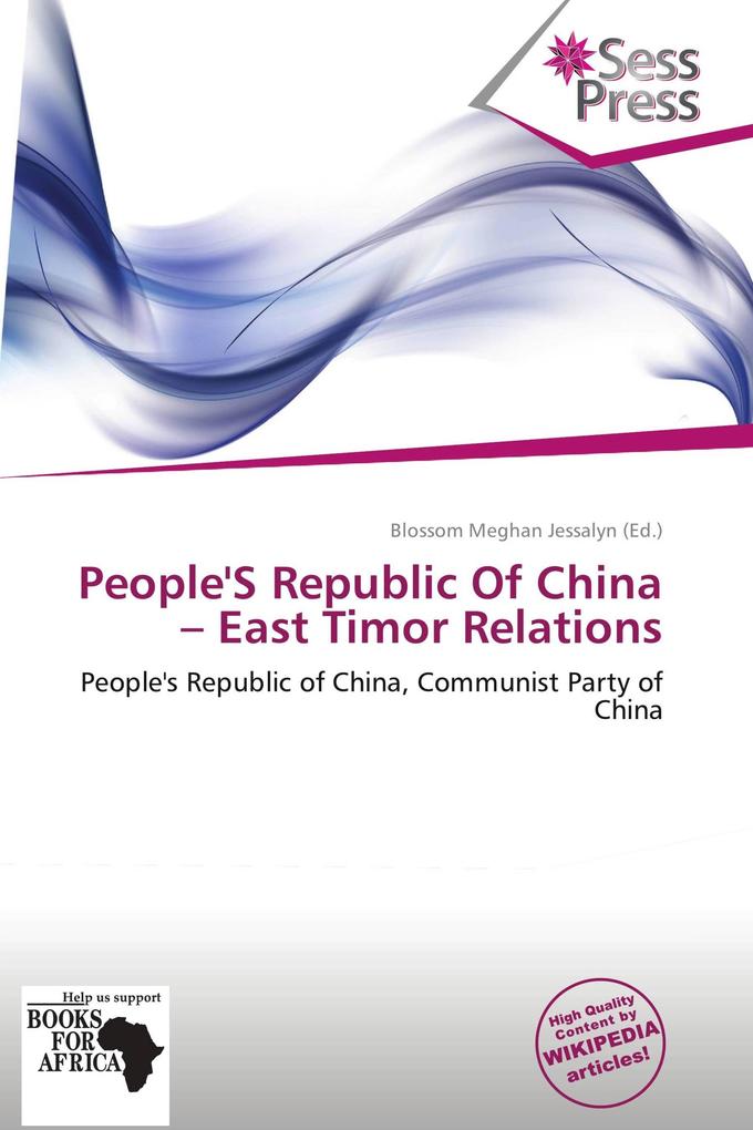 People'S Republic Of China - East Timor Relations