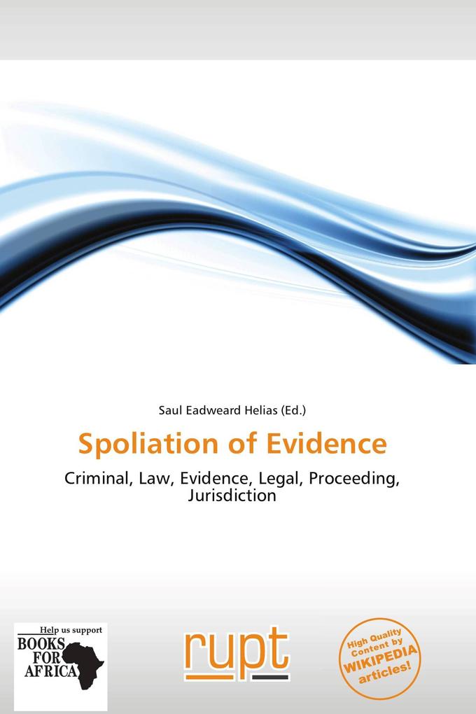 Spoliation of Evidence