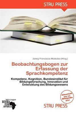 Beobachtungsbogen zur Erfassung der Sprachkompetenz