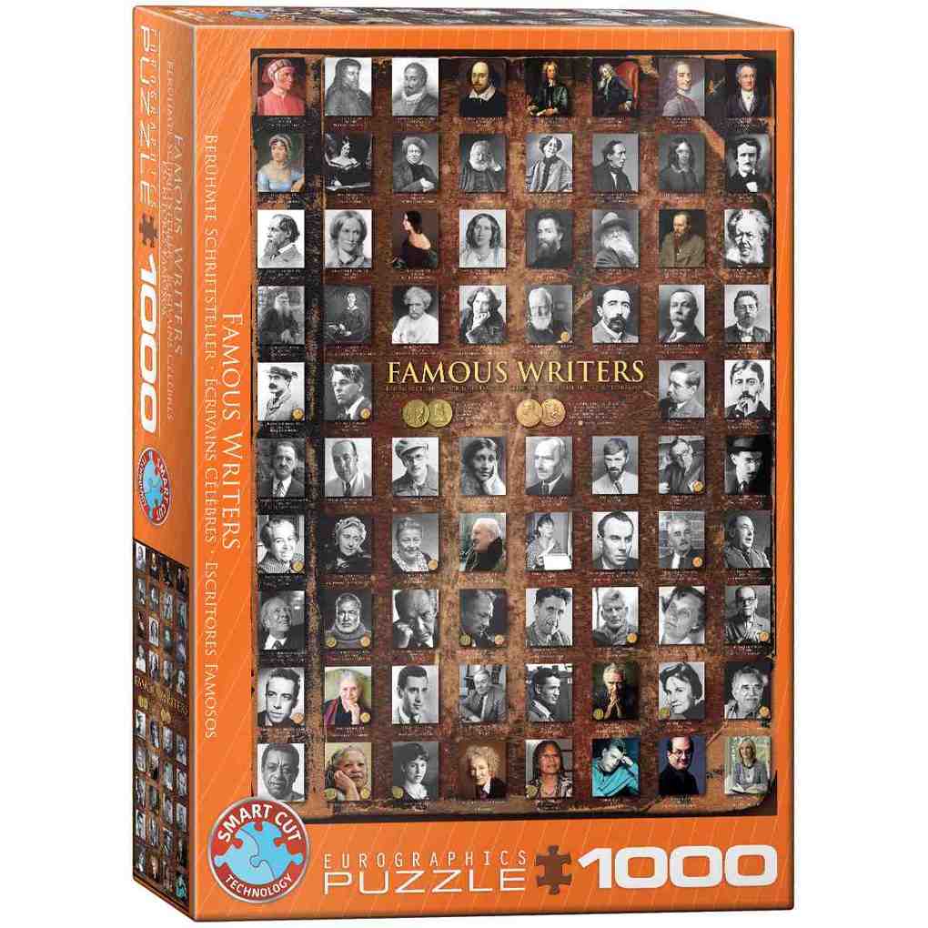 Eurographics 6000-0249 - Berühmte Schriftsteller Puzzle 1.000 Teile