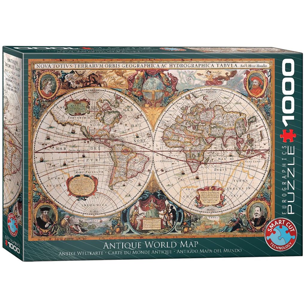 Eurographics 6000-1997 - Orbis Geographica Antike Weltkarte Puzzle 1.000 Teile