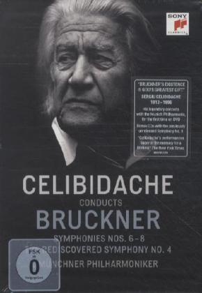 Sergiu Celibidache conducts Bruckner (3 DVD+2CD)