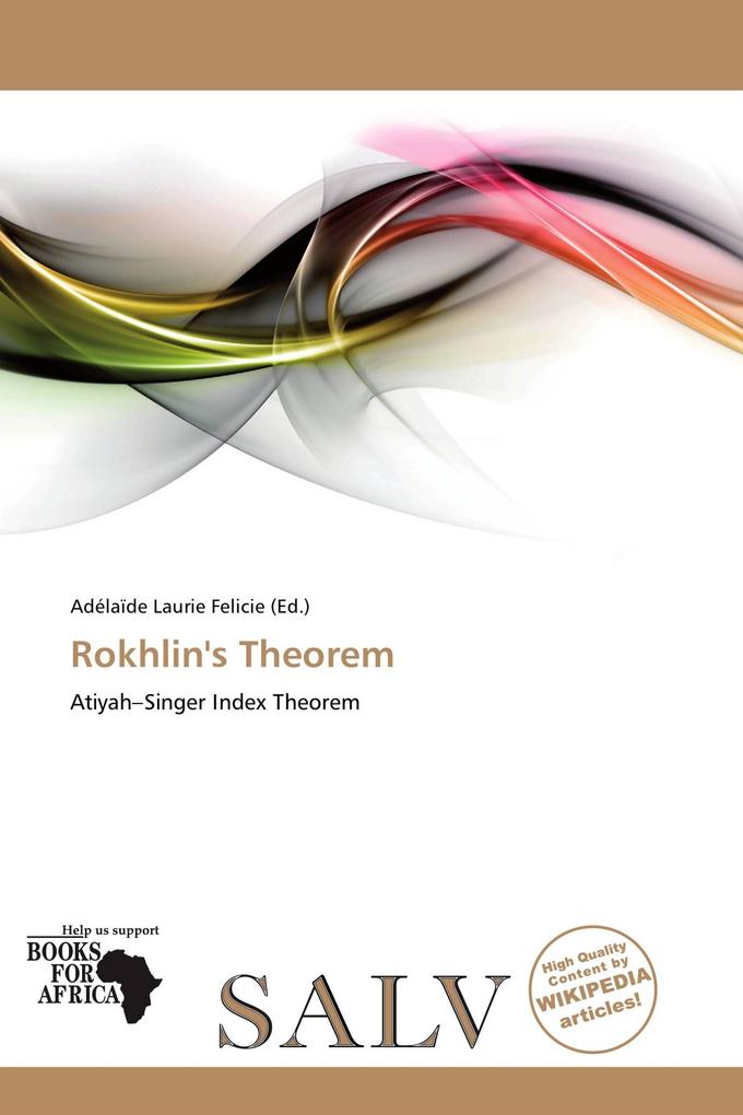 Rokhlin's Theorem