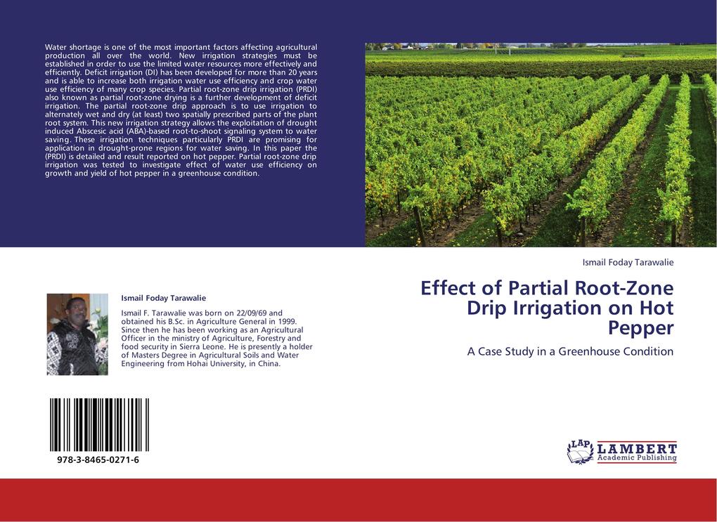 Effect of Partial Root-Zone Drip Irrigation on Hot Pepper - Ismail Foday Tarawalie