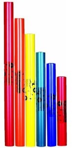 Corvus A630001 - Boomwhacker C-Dur (pentatonische Tonleiter gestimmte Perkussions-Kunststoffröhren)