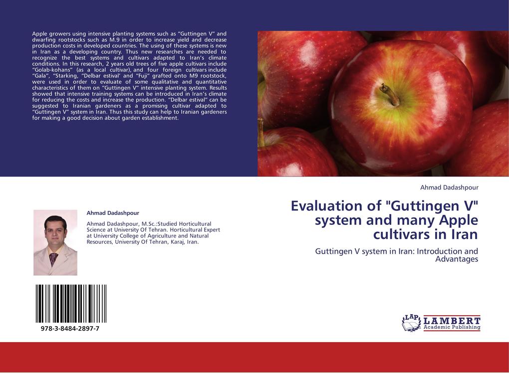 Evaluation of 'Guttingen V' system and many Apple cultivars in Iran