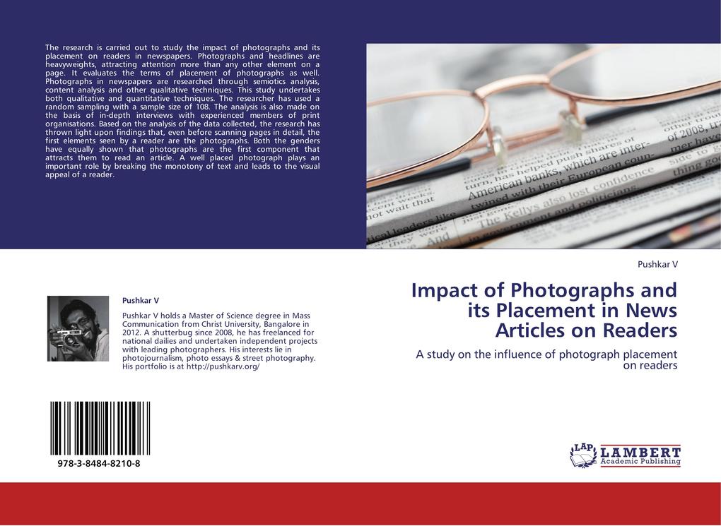 Impact of Photographs and its Placement in News Articles on Readers