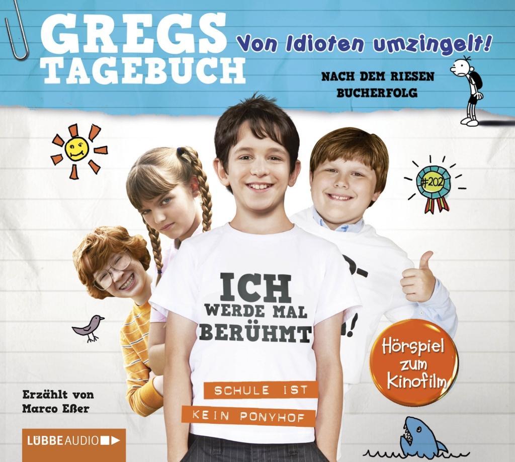 Gregs Tagebuch - Von Idioten umzingelt! 1 Audio-CD - Jeff Kinney