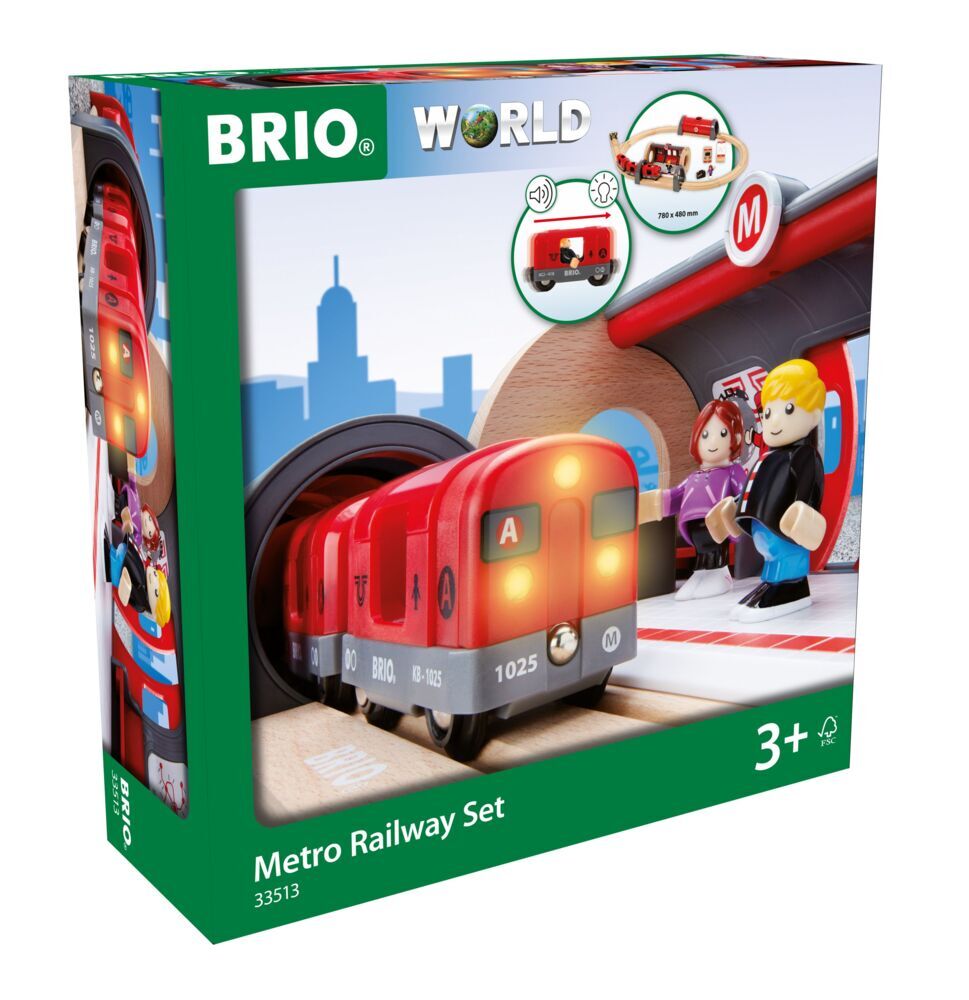 BRIO - Metro Bahn Set