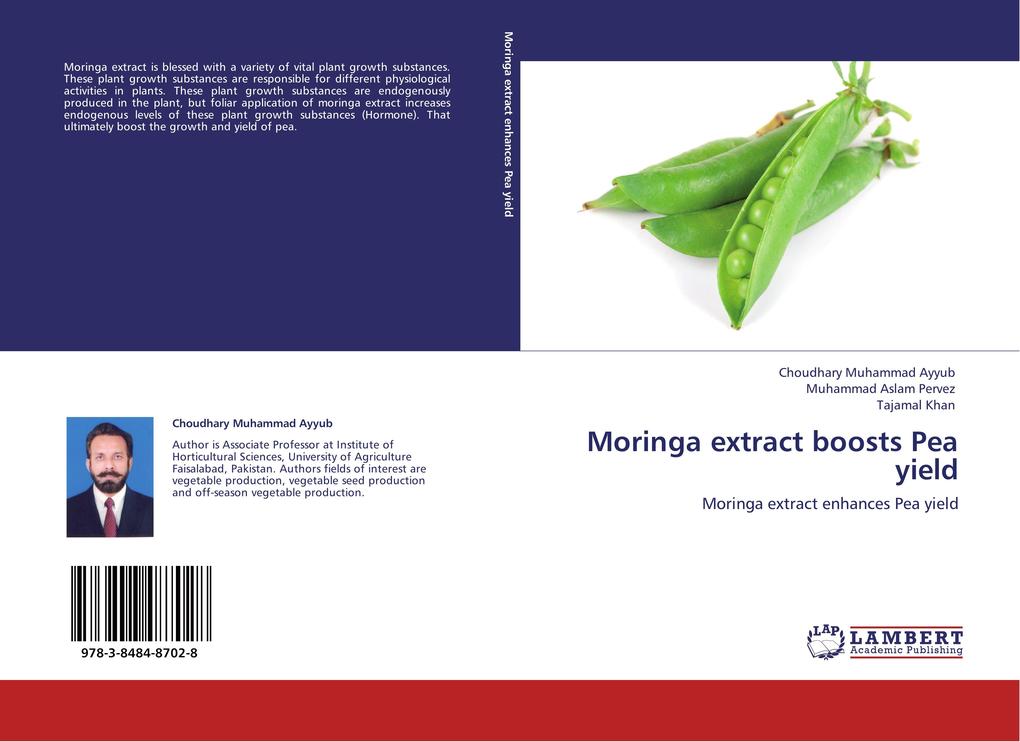 Moringa extract boosts Pea yield