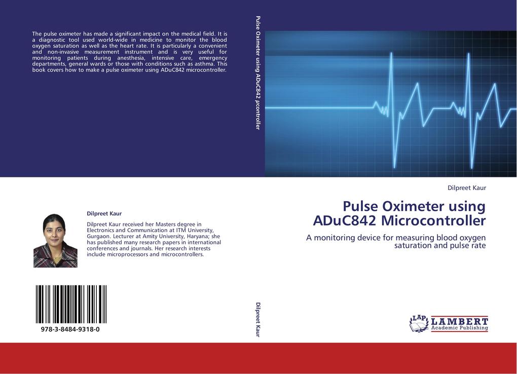 Pulse Oximeter using ADuC842 Microcontroller