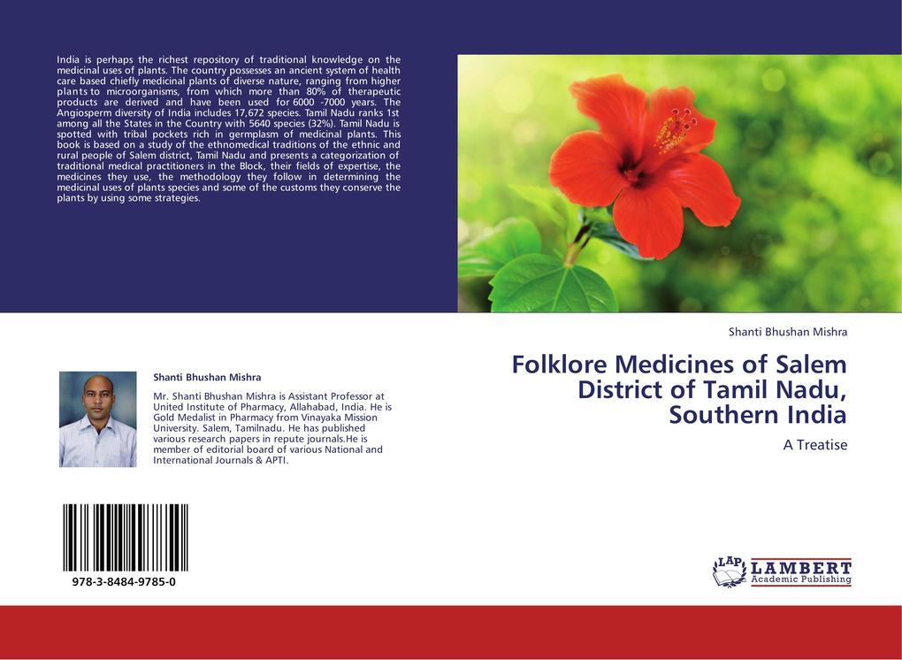 Folklore Medicines of Salem District of Tamil Nadu Southern India