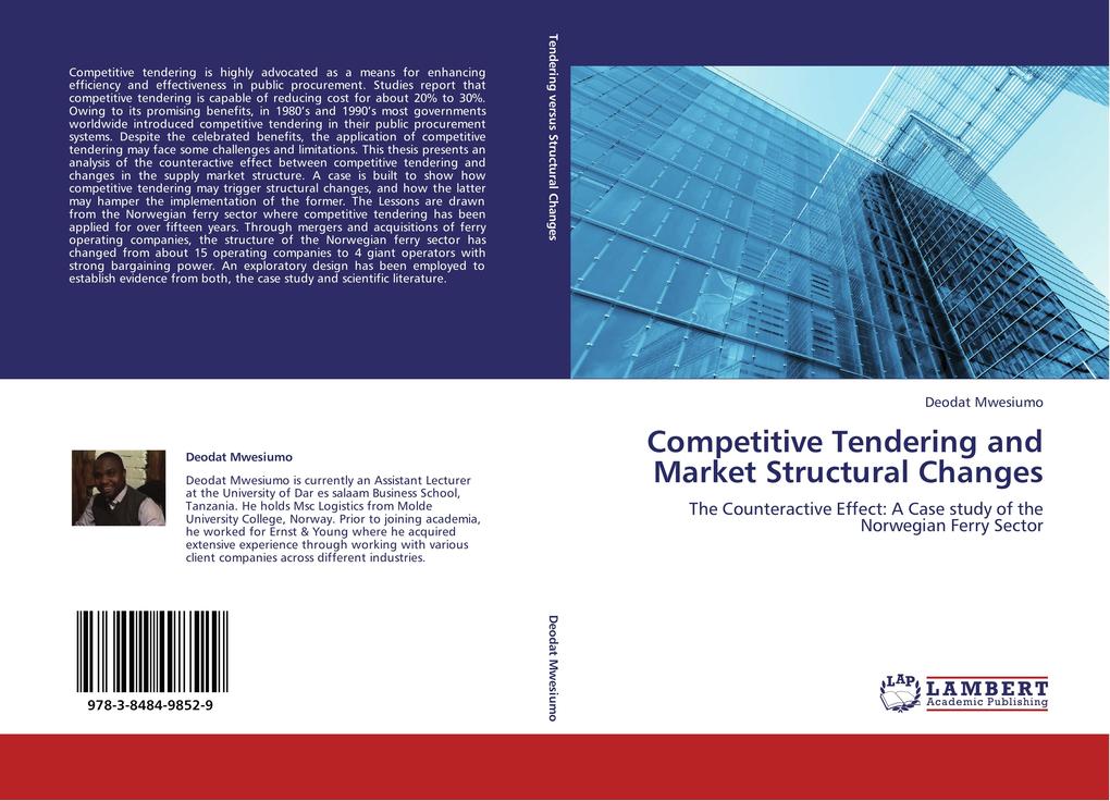 Competitive Tendering and Market Structural Changes