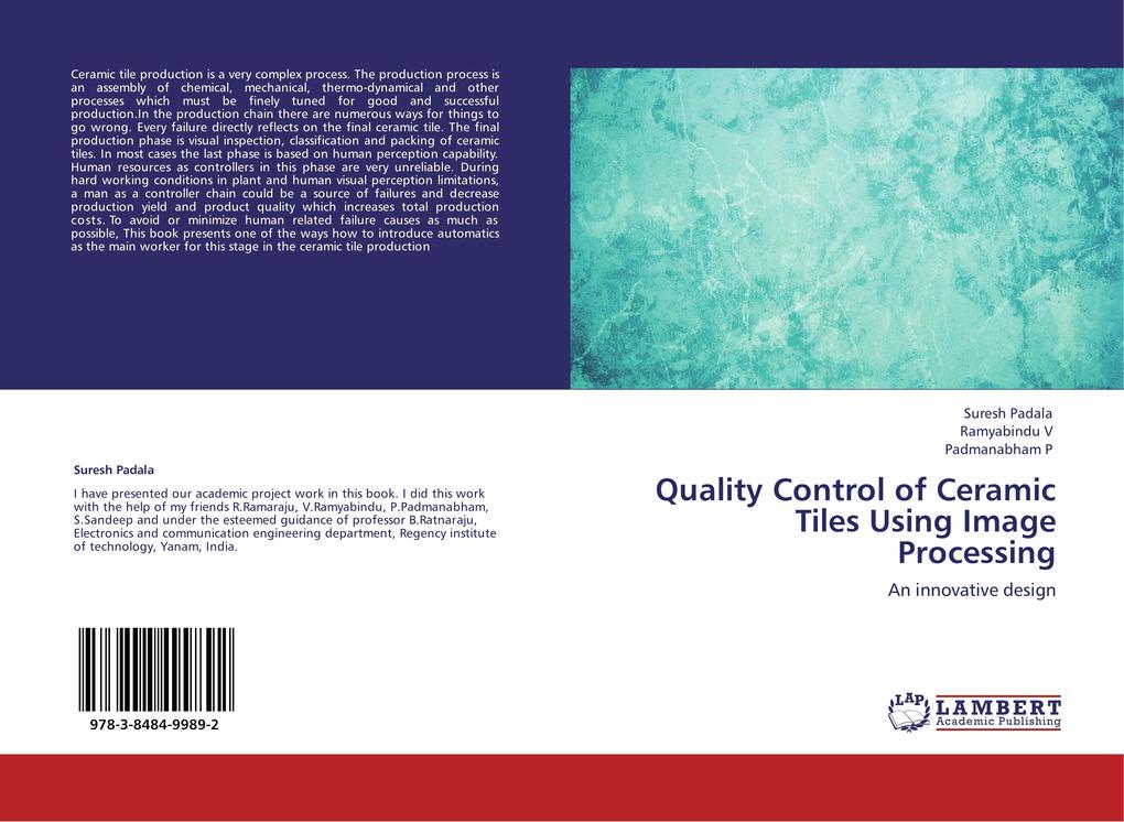 Quality Control of Ceramic Tiles Using Image Processing