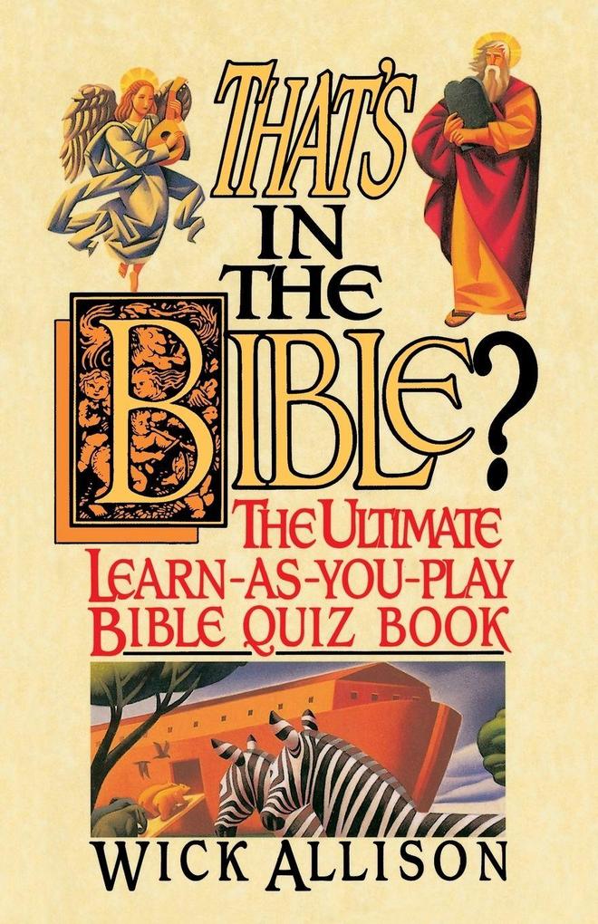 That's in the Bible?