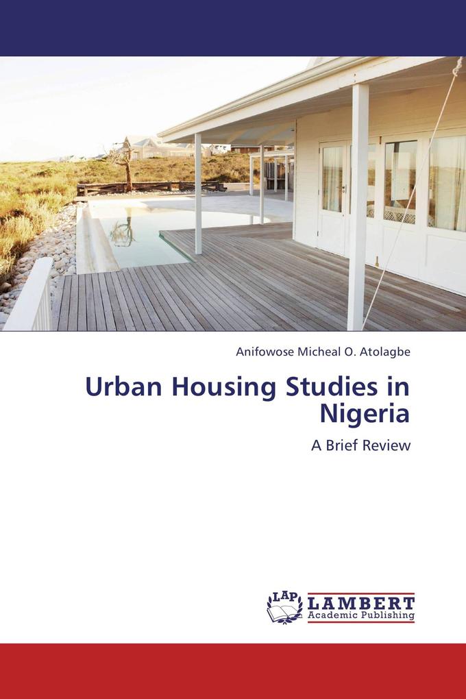 Urban Housing Studies in Nigeria